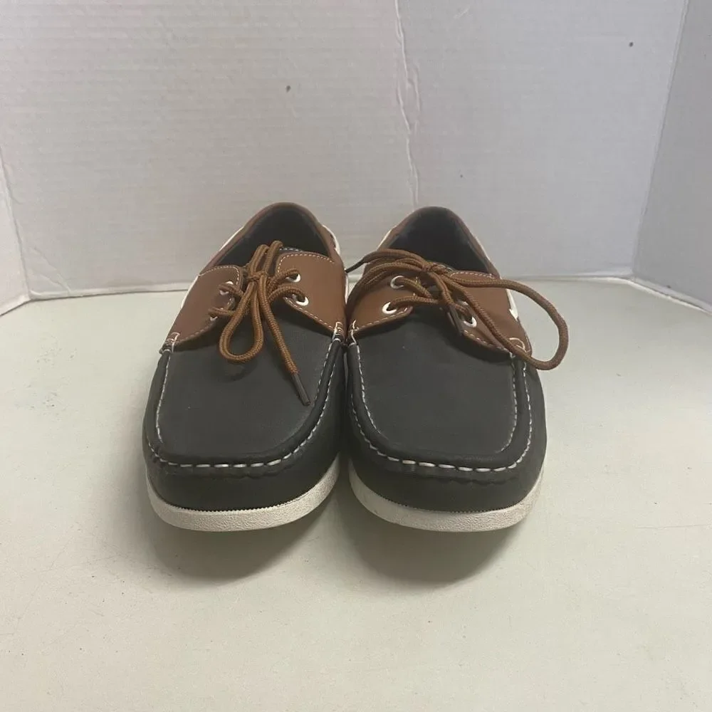 SPERRY Top Spider Boat Shoe Size 42 Men’s‎ Size 9 US Black & Brown